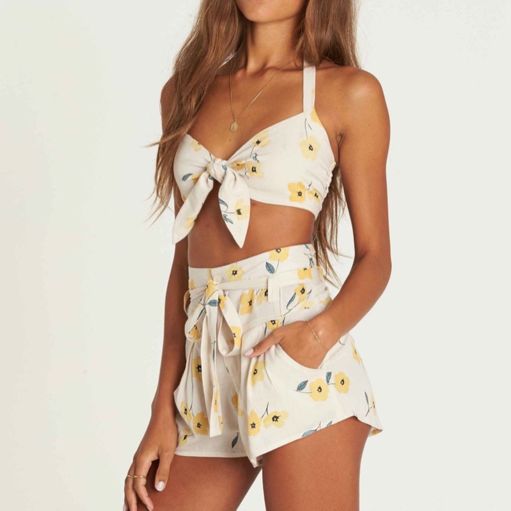 Billabong Floral Linen Set
